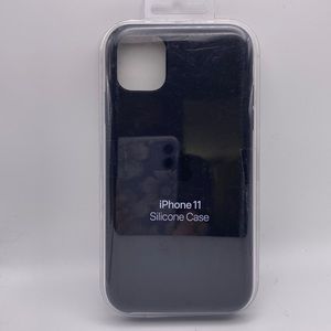 Genuine Apple Brand Silicone Protective Skin For iPhone 11, Black